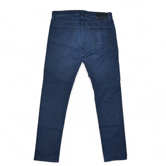 Adriano Goldschmied Men's Size 36x34 Tellis Cloud Soft Slim Fit Jeans Dark Wash - Picture 5 of 13